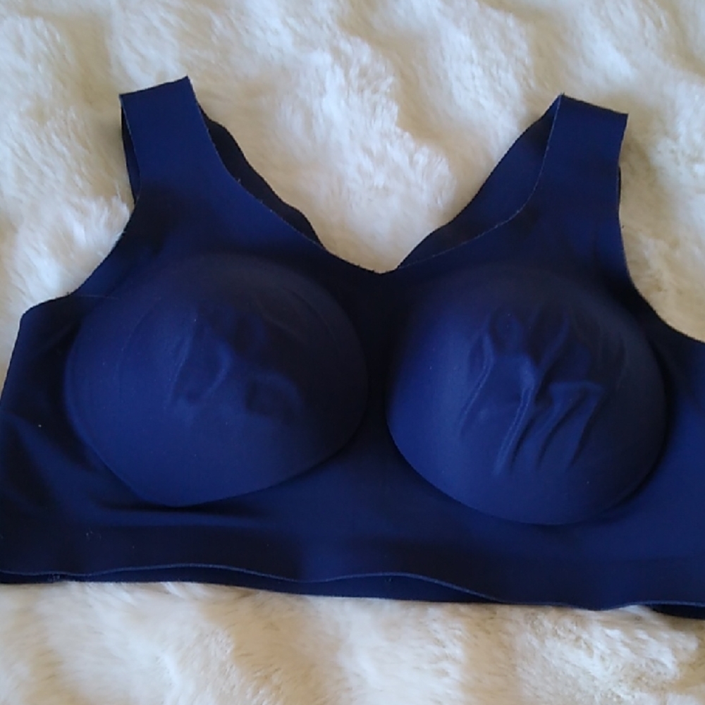Evelyn | Bobbie Defy Bra In Navy Blue - M - Picture 2 of 4
